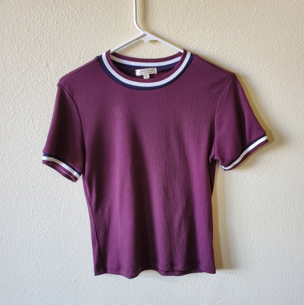 Ultra Flirt Plum T-shirt Size M